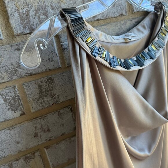 Robbi & Nikki Beaded Sleeveless Blouse Women's Size M. - Picture 7 of 8